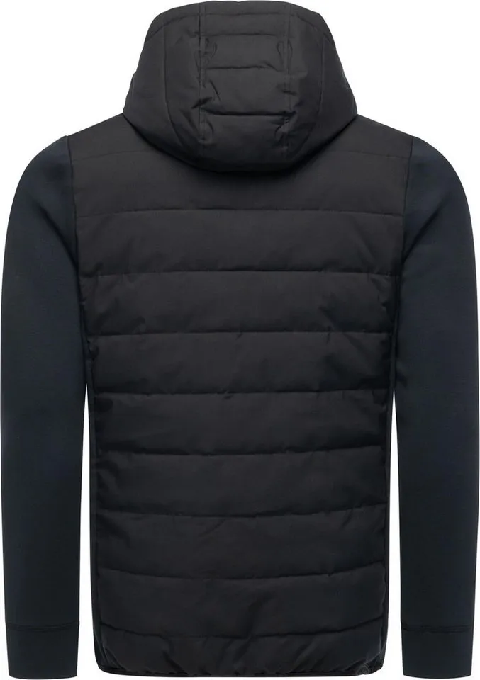 ragwear ragwear Steppjacke Rendy Tech YOUMODO Gesteppte Herren Outdoorjacke mit weichen Ärmeln, Schwarz, – Produktbild 4 von 4