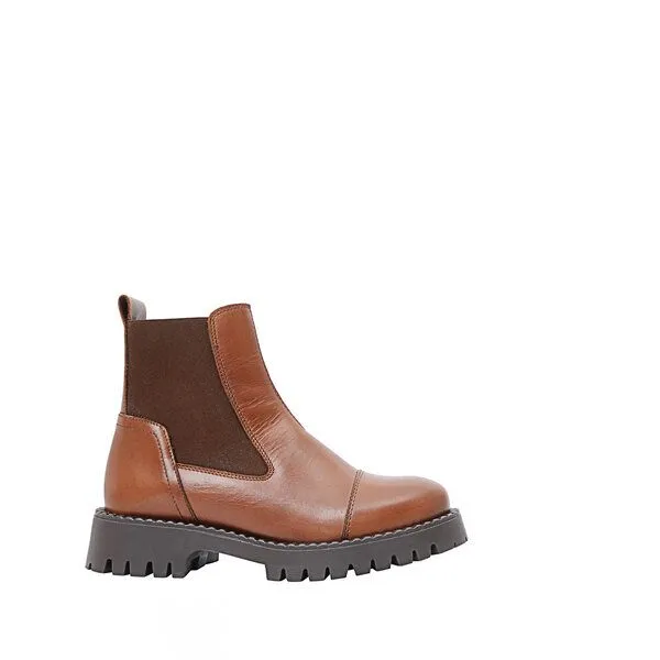 Ten Points Ten Points warm gefütterte Lederboots, Penny, Braun, – Produktbild 1 von 4