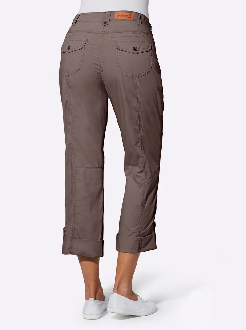 Witt Baumwollhose, Dunkeltaupe, – Produktbild 2 von 3