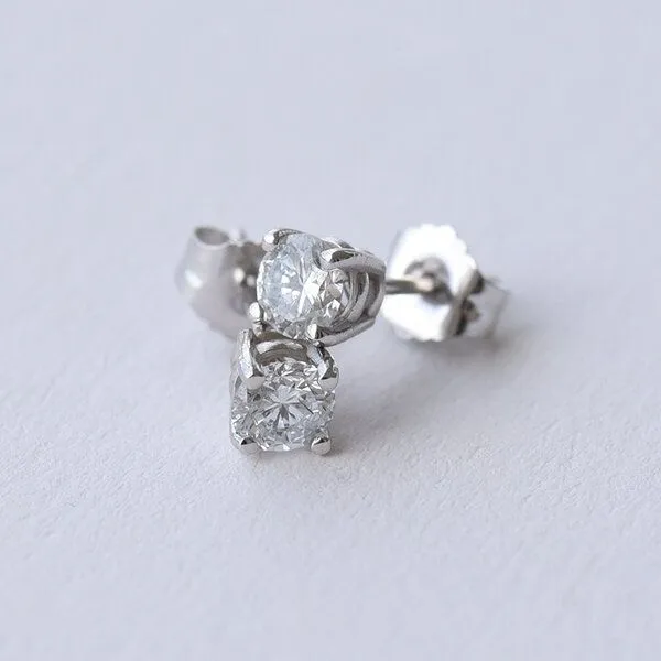 Eppi Eppi Ohrringe aus Gold mit 0.75ct Lab Grown Diamanten Trey – Produktbild 1 von 4