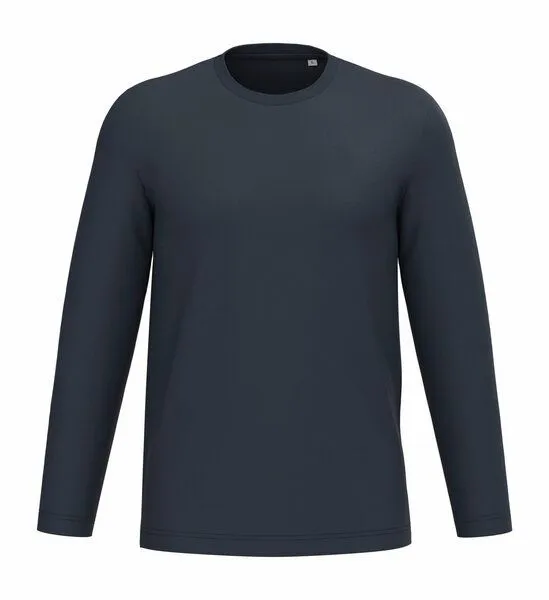 Greenspired Greenspired Umweltfreundliches Unisex Langarm T-Shirt 155 g/m² XS-3XL, Navyblau, – Produktbild 1 von 1