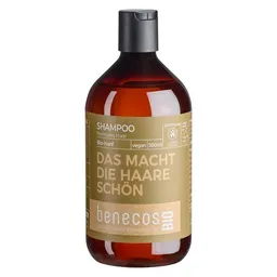Benecos benecosBIO - Shampoo Normales Haar BIO-Hanf - DAS MACHT DIE HAARE SCHÖN – Produktbild 1 von 1