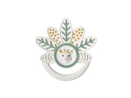 Sophie la Girafe Sophie la Girafe Beißring und Greifling Blätter, Naturkautschuk Maße 10 x 10 x 0,5 cm – Produktbild 1 von 1
