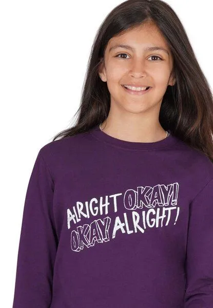 Band of Rascals Band of Rascals Okay Longsleeve, Dark-purple, – Produktbild 2 von 4