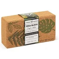 Yoga Hero Yoga Hero Yogablock aus Kork, Jungle (grün), – Produktbild 1 von 1