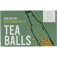 TEABALLS Bio-Tee mit Klappkarte inkl. Aufdruck, Chai Latte Bio nature pure – Produktbild 1 von 1