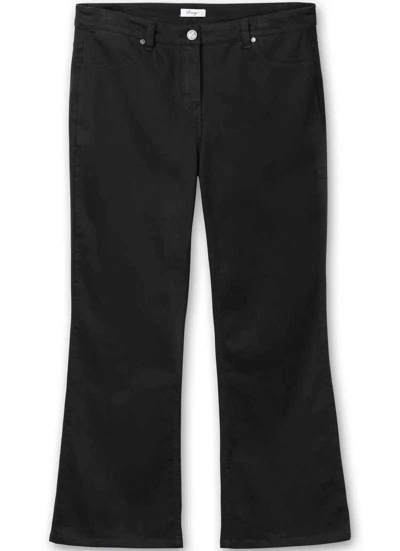 sheego Stretch-Hose, Schwarz, – Produktbild 1 von 2