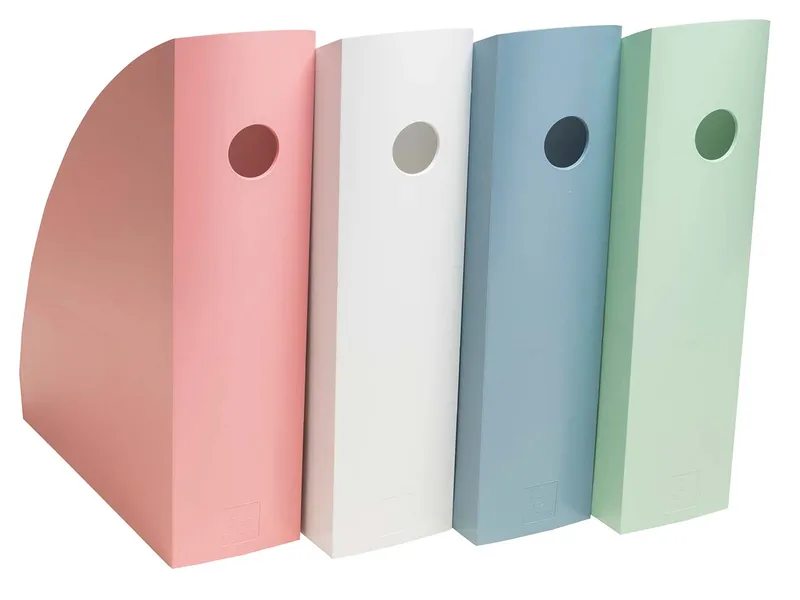 Exacompta 4 Exacompta Stehsammler MAG-CUBE "Autentik", DIN A4+, farbig sortiert – Produktbild 1 von 1