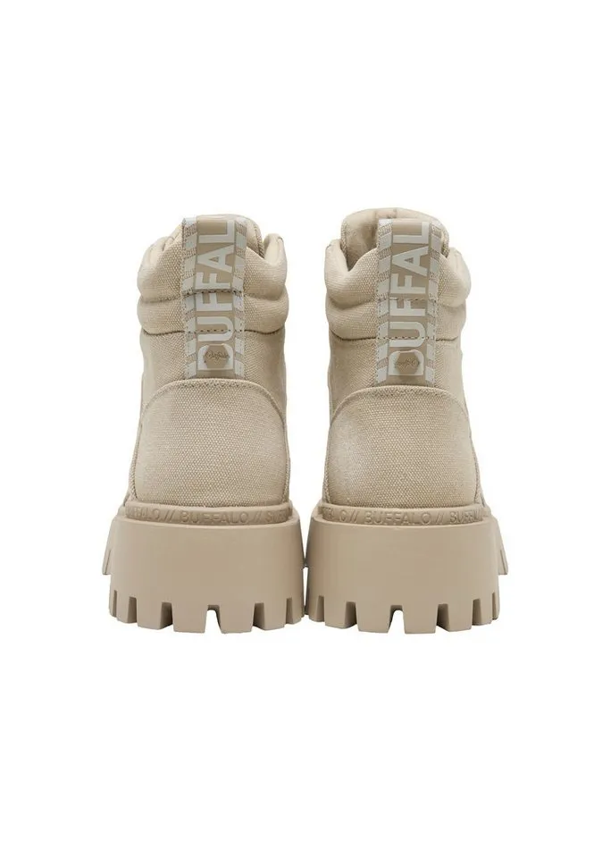 Buffalo Buffalo ZANOS NC MID - VEGAN CAVAS Stiefelette, Beige, – Produktbild 2 von 5