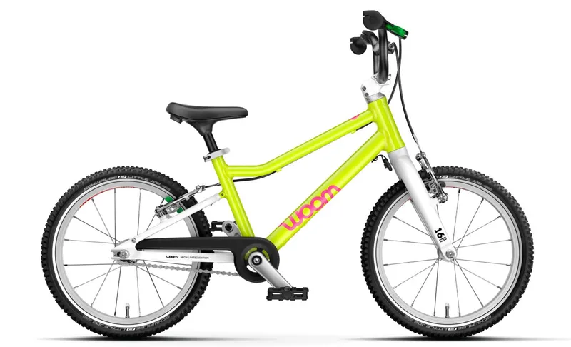 Woom Woom GO 3 (Gen. H) - 16 Zoll Diamant 1K - Neon Lime, Grün, – Produktbild 1 von 1