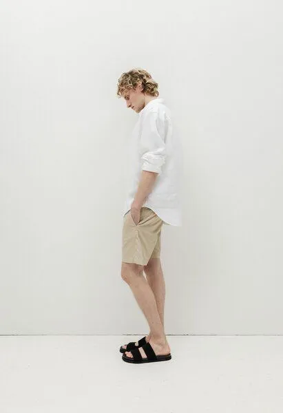 MUD Jeans MUD Jeans Herren Jeans "Andy Short - Sand", Sand, – Produktbild 3 von 4