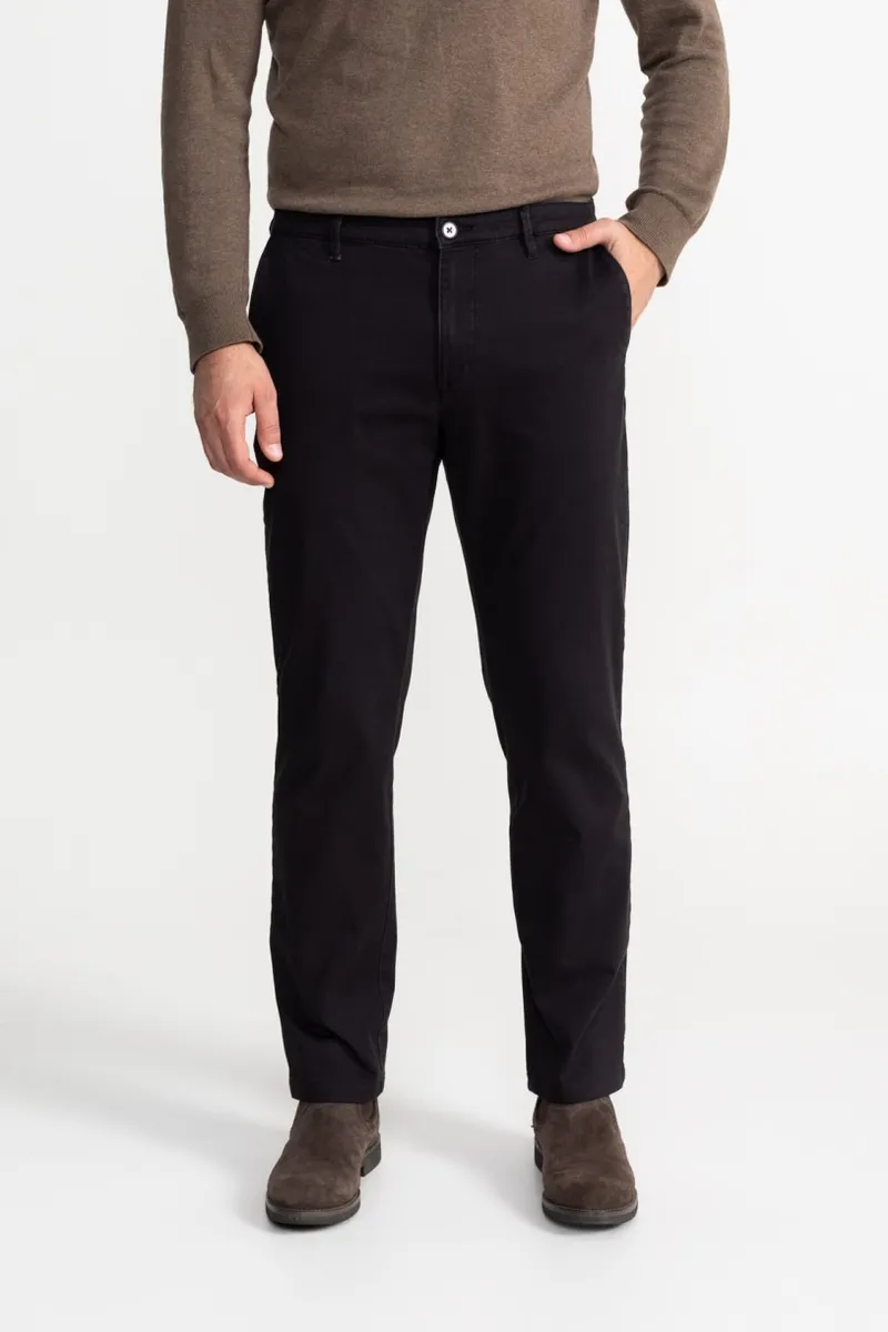 De IONESCU De IONESCU Herren vegan Hose Sinaia, Schwarz, – Produktbild 2 von 2