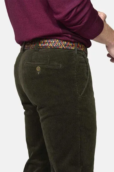 Meyer MEYER ACTIVE Cord Chino, Grün (dunkelgrün), – Produktbild 4 von 4