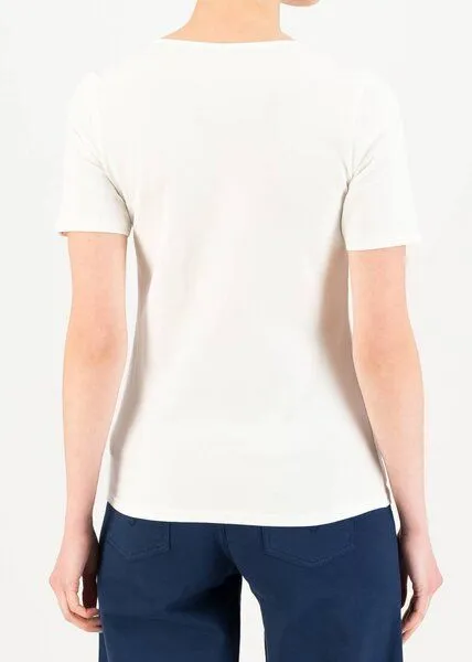 blutsgeschwister Blutsgeschwister T-Shirt Balconnet Féminin Basic, Pure soul white (weiss), – Produktbild 2 von 4