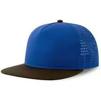 Atlantis Headwear Atlantis Headwear Verstärkte Streetwear-Cap aus recyceltem Polyester, Royal/schwarz, – Produktbild 1 von 1