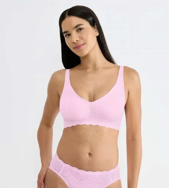 Sloggi Sloggi Soft-Bra ZERO FEEL BLISS, Floral pink, – Produktbild 1 von 3