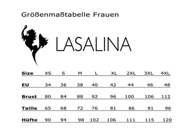 LASALINA LASALINA Warmer Pullover mit dekorativem Einsatz, Schwarz, – Produktbild 4 von 4