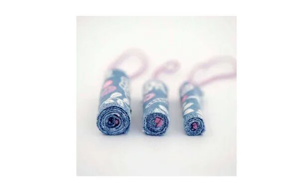 Imse Vimse Imse Vimse Waschbare Tampons 8 Stk., Natur (weiß), – Produktbild 3 von 3