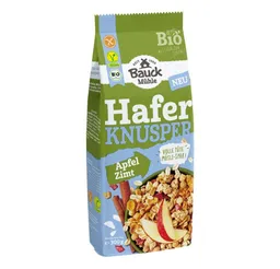 Bauck Mühle Cerealien Hafer Knusper Müsli - Apfel Zimt 300g – Produktbild 1 von 1