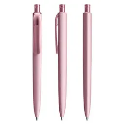 prodir prodir® Druckkugelschreiber DS8 Soft Touch PRR Push, blaue Mine, rosé, Rosa, – Produktbild 1 von 1