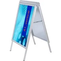 Kundenstopper "COMPASSO" für DIN A1 Plakate wasserfest – Produktbild 1 von 1