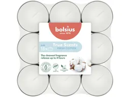 Bolsius Teelicht Bolsius Duft-Teelichte Alu 4 Stunden 18er Pack – Produktbild 1 von 1
