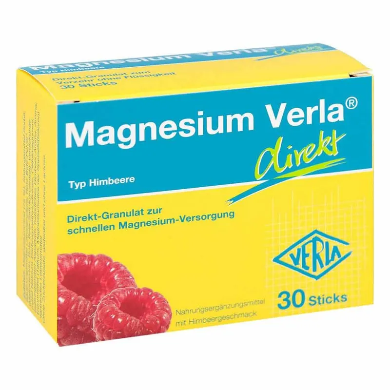 Magnesium-Verla Magnesium-Verla direkt Granulat Himbeere – Produktbild 2 von 3