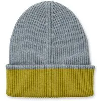 Sense Organics & friends in cooperation with GARY MASH Sense Organics & friends in cooperation with GARY MASH Kinder Strickmütze aus Biobaumwolle, Grau-grün, – Produktbild 1 von 1