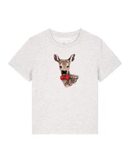 watapparel watapparel T-Shirt Frauen Rehkitz – Produktbild 1 von 1