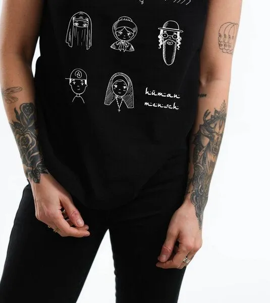 Gary Mash GARY MASH Shirt Asheville Mensch aus Biobaumwolle, Schwarz, – Produktbild 4 von 4