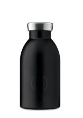 24bottles 24bottles 0,33l Thermosflasche - verschiedene Muster, Tuxedo black (schwarz), – Produktbild 2 von 2