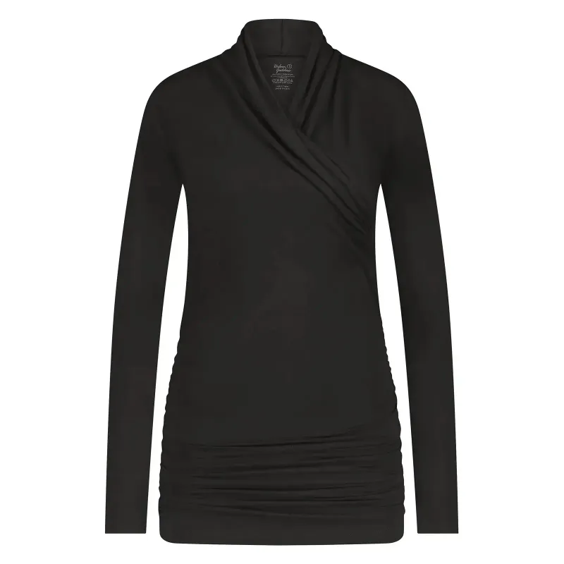 Urban Goddess Langarmshirt Urban Goddess Good Karma, Noir, – Produktbild 1 von 1