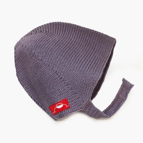 vincente vincente Haube aus Wolle (Merino), Lila, – Produktbild 2 von 3