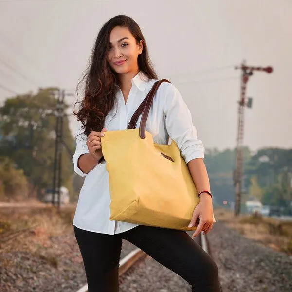 Dragolina Dragolina Shopper Miss Evergreen, Schilf (gelb), – Produktbild 3 von 3