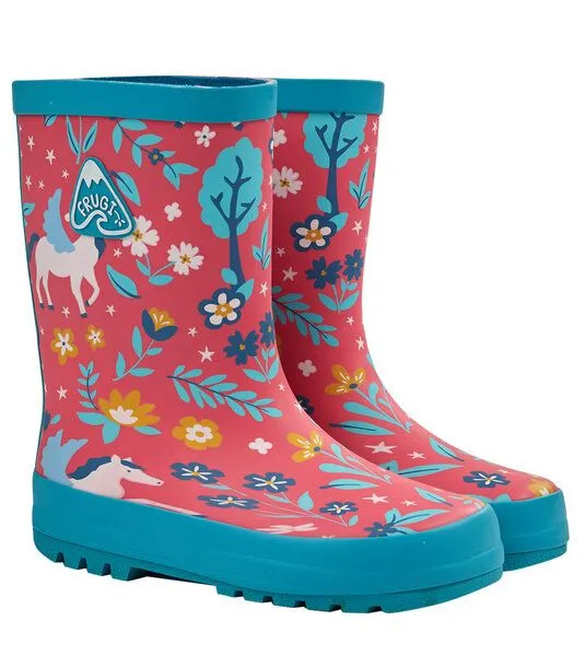 Frugi Frugi Bunte Kinder Gummistiefel aus Naturkautschuk – Produktbild 1 von 4