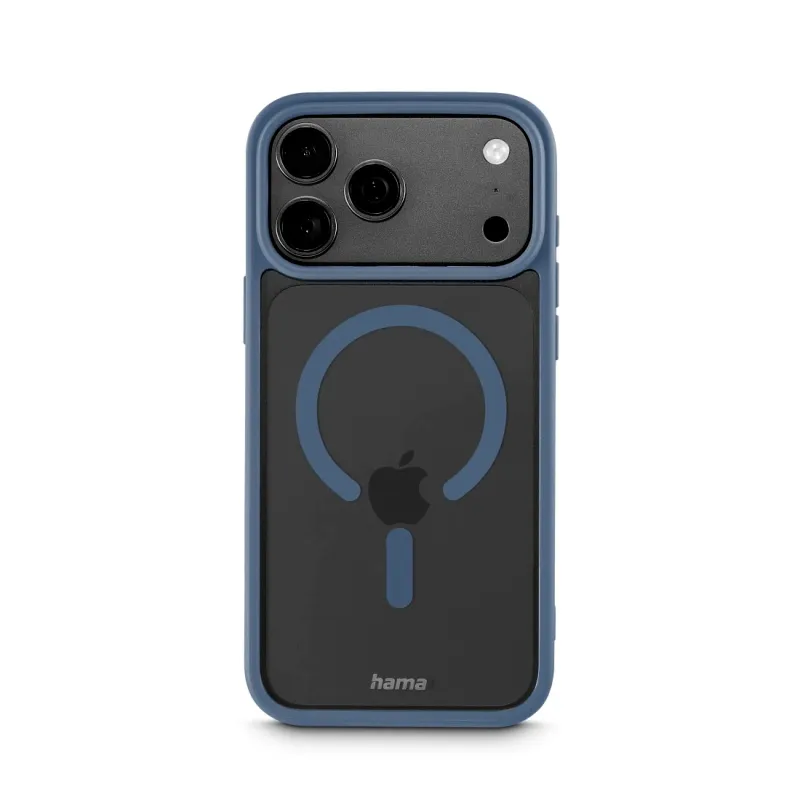 Hama Hama Handyhülle "Frame Protect" f iPhone 17 Pro Max/18 Pro Max, magnetisch, Blau, – Produktbild 1 von 4