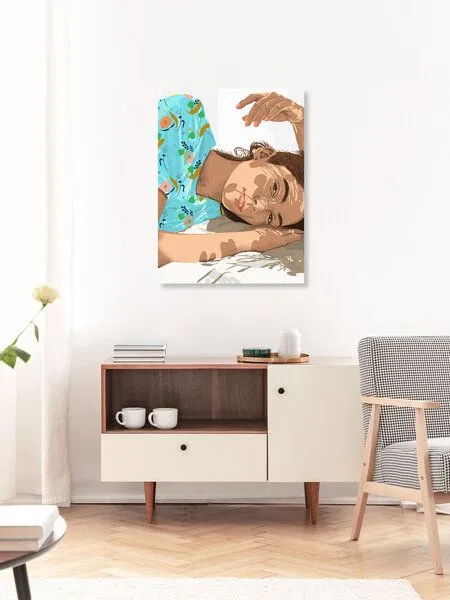 Photocircle Photocircle Poster / Leinwandbild - Feel the Sun from Both Sides – Produktbild 3 von 4