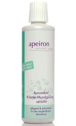 Apeiron - Auromere Apeiron - Auromere Kräuter-Mundspülung sensitiv 250 ml – Produktbild 1 von 1