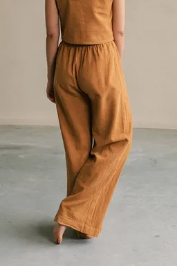 The View Yoga The View Yoga Damen vegan Hose Teya Orange – Produktbild 1 von 1
