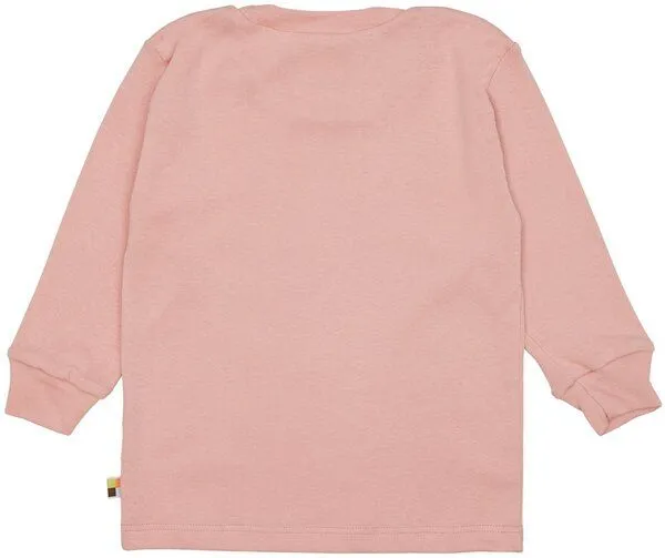 loud + proud loud + proud Babys & Kinder Schlafanzug, Pyjama Uni aus Feinripp, GOTS-zertifiziert, Powder/rosa, – Produktbild 1 von 4