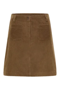 Tranquillo Tranquillo Cordrock Brunii aus Biobaumwolle - taupe / 38 – Produktbild 1 von 1