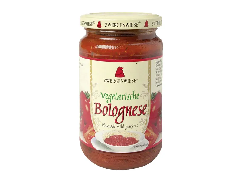 Zwergenwiese Zwergenwiese Bio-Sauce "Vegetarische Bolognese", 340 g – Produktbild 1 von 1