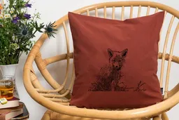 Hirschkind Hirschkind Bio-Kissenbezug 'Junger Fuchs' foxy 40*40 – Produktbild 1 von 1