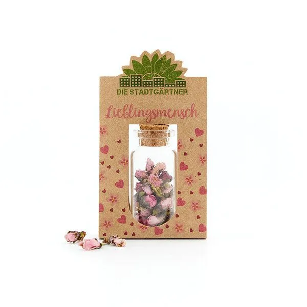 Die Stadtgärtner Die Stadtgärtner Getrocknete Blüten im Glas | Kreatives Geschenk für Lieblingsmenschen – Produktbild 1 von 4