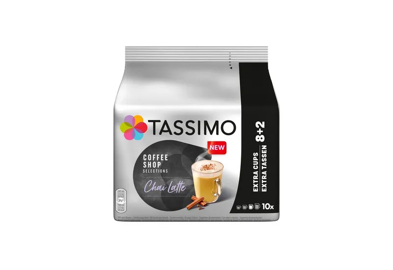 Tassimo Tassimo Kaffee T-Disc Coffee Shop Selections Chai Toffee Nut Latte 36 Getränke, (Packung, 4er Pack), Chai Latte + Toffee Nut Latte angesagte Coffee Shop Spezialitäten – Produktbild 2 von 4