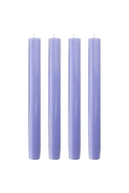 Tranquillo Handgearbeitete Stabkerzen GLUMI sky 4er-Set, 20 cm - blau – Produktbild 1 von 1