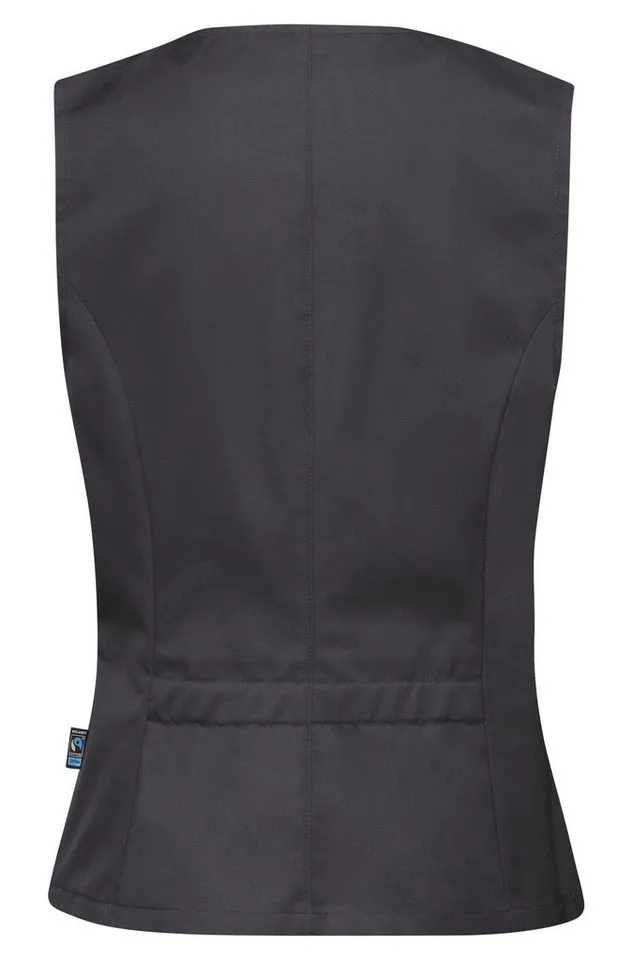 GREIFF GREIFF Anzugweste Greiff GASTRO MODA Damen Kellner-Weste Revers Regular Anthrazit, Anthrazit, – Produktbild 2 von 2