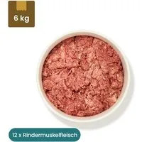 haustierkost.de haustierkost.de Rindermuskelfleisch Extra Frostfutter 12 x 500 g – Produktbild 1 von 1