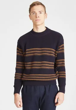 Givn Berlin Givn Berlin Herren Strickpullover mit Streifen aus Bio-Baumwolle - KAY – Produktbild 1 von 1