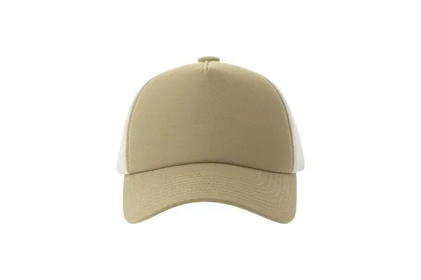 Atlantis Headwear Atlantis Headwear Damen / Herren Trucker Cap, Khaki, – Produktbild 3 von 4